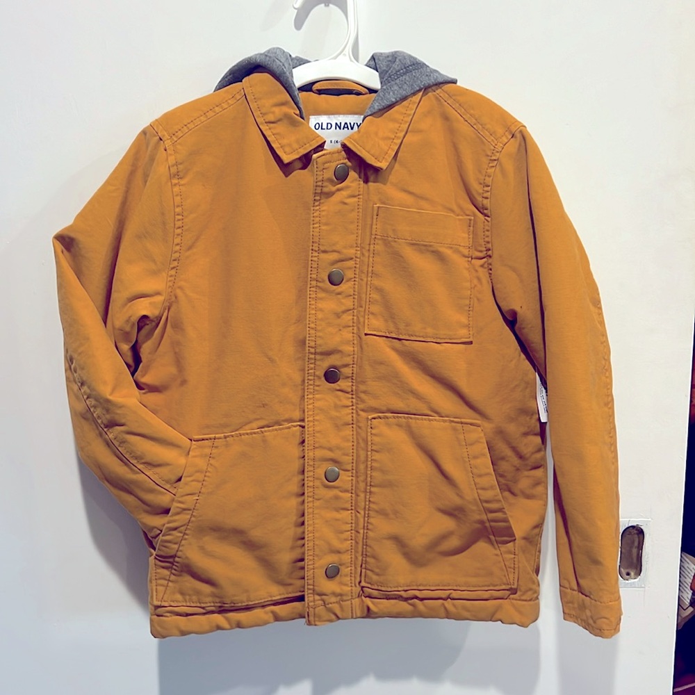 Boys mustard, jacket